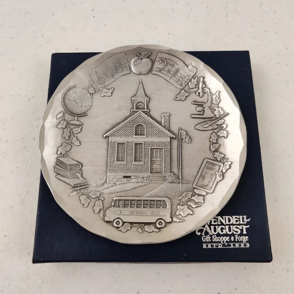 Wendell August Forge Decorative Coaster Plate 4.5